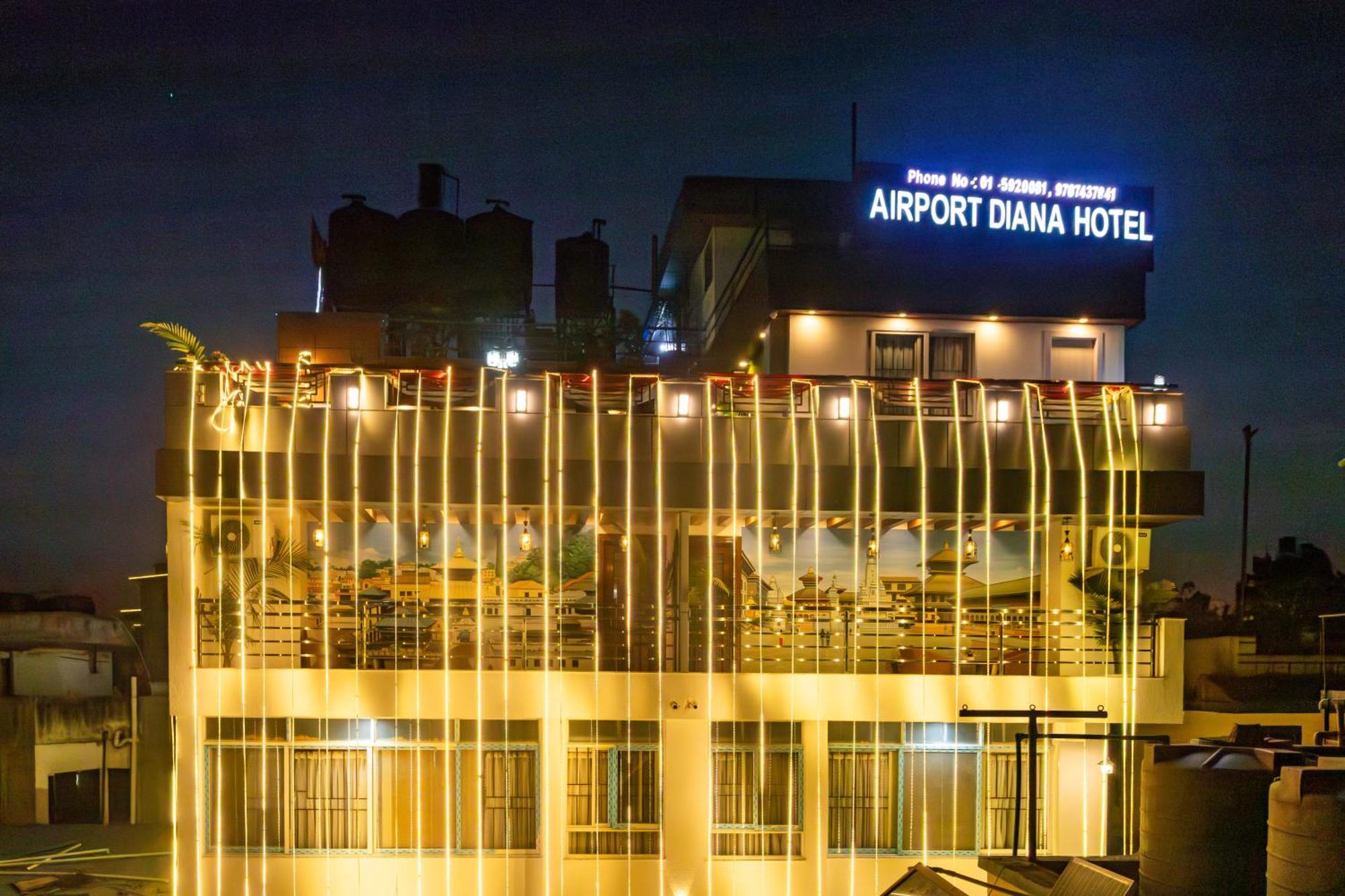 Airport Diana Hotel Kathmandu Exterior photo